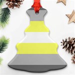 Deminonbinary Pride Flag LGBTQ Ornament (Christmas Tree)  Front