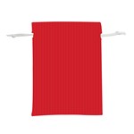 Amaranth Red & Black - Lightweight Drawstring Pouch (S) Front