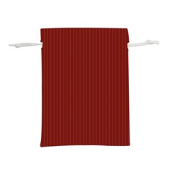 Berry Red & White - Lightweight Drawstring Pouch (l) by FashionLane