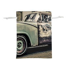 Abandoned Old Car Photo Lightweight Drawstring Pouch (l) by dflcprintsclothing