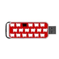 Black Sheep Portable Usb Flash (one Side) by NoHang