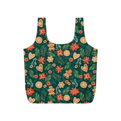 Christmas Pattern 3 Full Print Recycle Bag (s) by designsbymallika