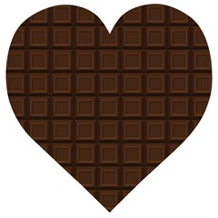 Chocolate Wooden Puzzle Heart