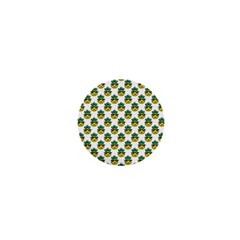 Holiday Pineapple 1  Mini Magnets