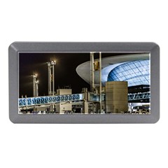 Montevideo Airport Night Scene, Uruguay Memory Card Reader (mini) by dflcprintsclothing