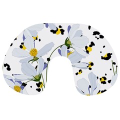 Tree Poppies  Travel Neck Pillow by Sobalvarro