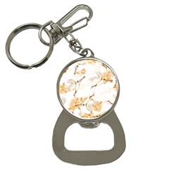 Birds And Flowers  Bottle Opener Key Chain by Sobalvarro