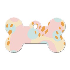 Girly Dog Tag Bone (one Side) by Sobalvarro