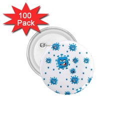 Illustrations Virus Corona Covid Infection 1 75  Buttons (100 Pack)  by Dutashop
