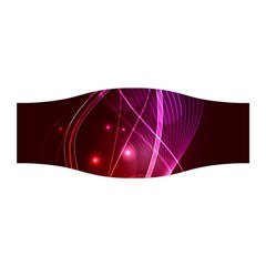  Colorful Arcs In Neon Light, Modern Graphic Art Stretchable Headband by picsaspassion