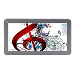 Music Treble Clef Sound Memory Card Reader (mini) by Dutashop