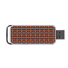 Native American Pattern Portable Usb Flash (one Side)