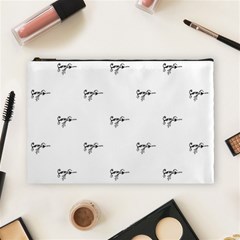 Tribal Style Symbol Drawing Print Pattern Cosmetic Bag (large) by dflcprintsclothing