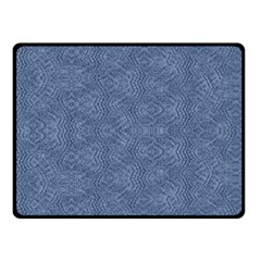 Denimeffetcolorbleu65 Fleece Blanket (small) by kcreatif