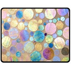 Tiles Cbdoilprincess Eb49aa06-f1b9-412e-836d-30c28dd8f7d9 Double Sided Fleece Blanket (medium) 