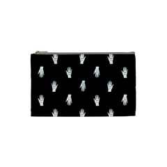 Vampire Hand Motif Graphic Print Pattern 2 Cosmetic Bag (small) by dflcprintsclothing
