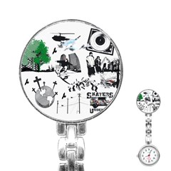 Skater-underground Stainless Steel Nurses Watch by PollyParadise
