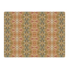Vintage Ornate Geometric Pattern Double Sided Flano Blanket (mini) 