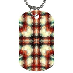 Royal Plaid  Dog Tag (two Sides)