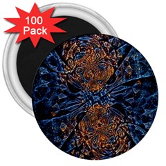Fractal Galaxy 3  Magnets (100 Pack) by MRNStudios