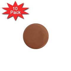 Brass Knuckles Brown 1  Mini Magnet (10 Pack)  by FabChoice