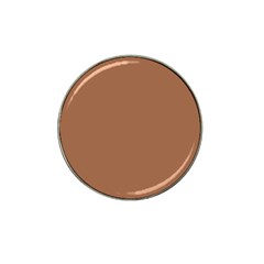Brass Knuckles Brown Hat Clip Ball Marker by FabChoice