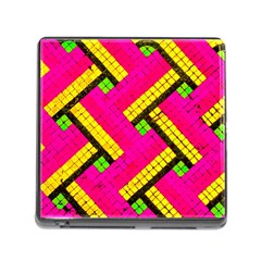 Pop Art Mosaic Memory Card Reader (square 5 Slot) by essentialimage365