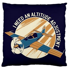 Airplane - I Need Altitude Adjustement Standard Flano Cushion Case (one Side) by DinzDas