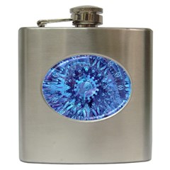 Fuzzball Mandala Hip Flask (6 Oz) by MRNStudios
