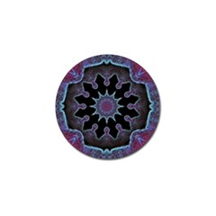 Framed Mandala Golf Ball Marker by MRNStudios