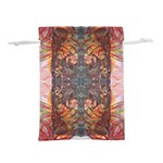 Mixed media art print Lightweight Drawstring Pouch (L) Front