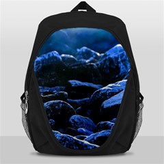 Big Rocks Illuminated By Sunlight Print Backpack Bag by dflcprintsclothing