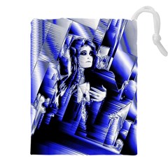 Glacial Speeds Drawstring Pouch (4xl) by MRNStudios