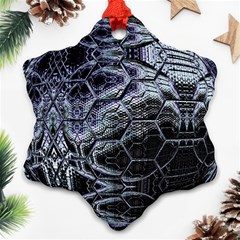 Circuits Ornament (snowflake) by MRNStudios