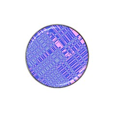 Root Humanity Barcode Purple Pink And Galuboi Hat Clip Ball Marker by WetdryvacsLair