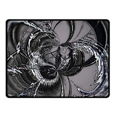 Satellite Double Sided Fleece Blanket (small)  by MRNStudios