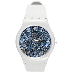 Touchy Round Plastic Sport Watch (m) by MRNStudios