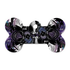 Twin Migraines Dog Tag Bone (two Sides) by MRNStudios