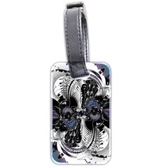 Twin Migraines Luggage Tag (two Sides) by MRNStudios