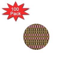 Digital Illusion 1  Mini Buttons (100 Pack)  by Sparkle