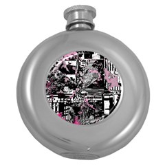 Cavities Round Hip Flask (5 Oz) by MRNStudios
