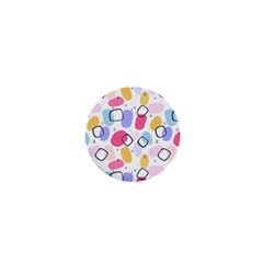 Abstract Multicolored Shapes 1  Mini Magnets by SychEva