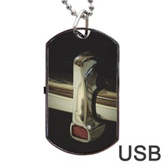 Vintage Design Dog Tag Usb Flash (one Side)