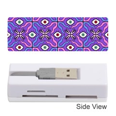 Abstract Illustration With Eyes Memory Card Reader (stick) by SychEva