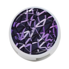 3d Lovely Geo Lines Vi 4-port Usb Hub (one Side) by Uniqued