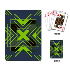 Abstract Geometric Design    Playing Cards Single Design (rectangle) by Eskimos