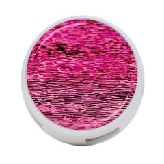 Pink  Waves Flow Series 1 4-port Usb Hub (one Side) by DimitriosArt