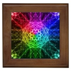 Fractal Design Framed Tile by Sparkle