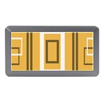 Abstract pattern geometric backgrounds   Memory Card Reader (Mini) Front