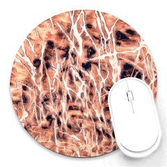 Pink Desire Round Mousepads by DimitriosArt